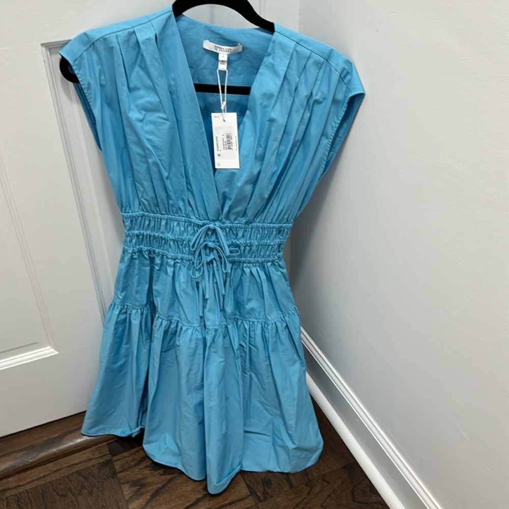 Brand new Derek lam 10 Crosby blue mini dress